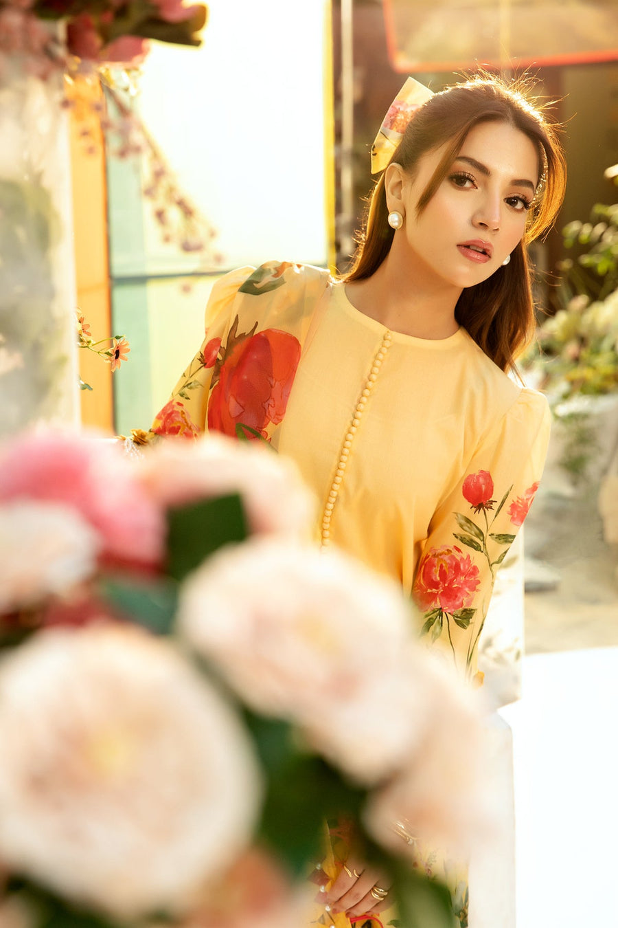 Maria.B M.Basics Embroidered Lawn Unstitched 3Pc Suit MB-CUS25-701A