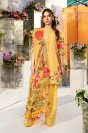 Maria.B M.Basics Embroidered Lawn Unstitched 3Pc Suit MB-CUS25-701A