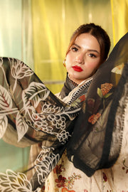 Maria.B M.Basics Embroidered Lawn Unstitched 3Pc Suit MB-CUS25-702B