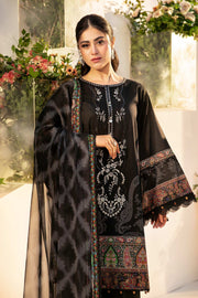 Maria.B M.Basics Embroidered Lawn Unstitched 3Pc Suit MB-CUS25-703A