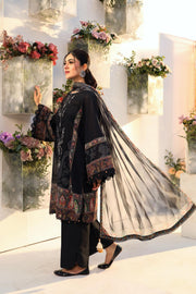 Maria.B M.Basics Embroidered Lawn Unstitched 3Pc Suit MB-CUS25-703A