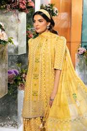 Maria.B M.Basics Embroidered Lawn Unstitched 3Pc Suit MB-CUS25-711A