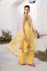 Maria.B M.Basics Embroidered Lawn Unstitched 3Pc Suit MB-CUS25-712A