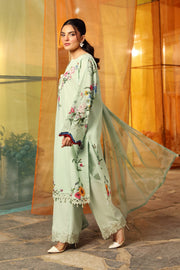 Maria.B M.Basics Embroidered Lawn Unstitched 3Pc Suit MB-CUS25-712B