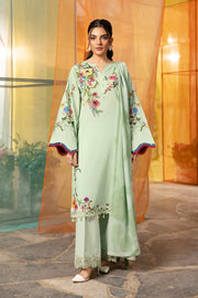 Maria.B M.Basics Embroidered Lawn Unstitched 3Pc Suit MB-CUS25-712B