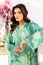 Maria.B M.Basics Embroidered Lawn Unstitched 3Pc Suit MB-CUS25-713A