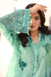 Maria.B M.Basics Embroidered Lawn Unstitched 3Pc Suit MB-CUS25-713A