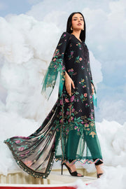 Maria.B M.Basics Embroidered Lawn Unstitched 3Pc Suit MB-CUSV14-01B