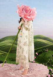 Maria.B M.Basics Embroidered Lawn Unstitched 3Pc Suit MB-CUSV14-02A