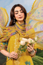 Maria.B M.Basics Embroidered Lawn Unstitched 3Pc Suit MB-CUSV14-03A