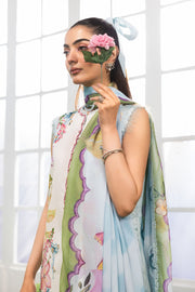 Maria.B M.Basics Embroidered Lawn Unstitched 3Pc Suit MB-CUSV14-05A