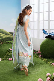 Maria.B M.Basics Embroidered Lawn Unstitched 3Pc Suit MB-CUSV14-05A