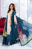 Maria.B M.Basics Embroidered Lawn Unstitched 3Pc Suit MB-CUSV14-05B