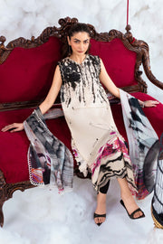 Maria.B M.Basics Embroidered Lawn Unstitched 3Pc Suit MB-CUSV14-06B
