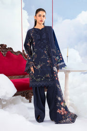 Maria.B M.Basics Embroidered Lawn Unstitched 3Pc Suit MB-CUSV14-07B