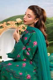 Maria.B M.Basics Embroidered Lawn Unstitched 3Pc Suit MB-CUSV14-09A