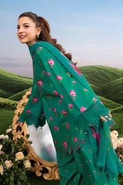 Maria.B M.Basics Embroidered Lawn Unstitched 3Pc Suit MB-CUSV14-09A