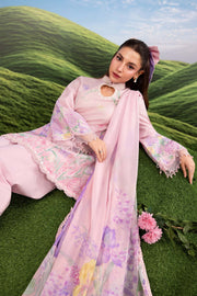 Maria.B M.Basics Embroidered Lawn Unstitched 3Pc Suit MB-CUSV14-10B