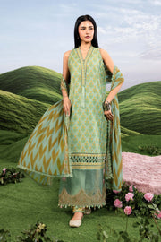 Maria.B M.Basics Embroidered Lawn Unstitched 3Pc Suit MB-CUSV14-12B