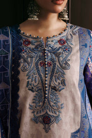 Maria B MBasics Embroidered Slub Khaddar Unstitched 3Pc Suit MB-CUSV15-01A