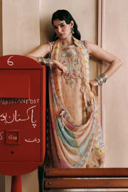 Maria B MBasics Embroidered Slub Khaddar Unstitched 3Pc Suit MB-CUSV15-01B