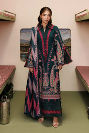 Maria B MBasics Embroidered Slub Khaddar Unstitched 3Pc Suit MB-CUSV15-02B