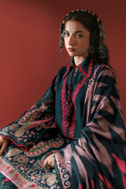 Maria B MBasics Embroidered Slub Khaddar Unstitched 3Pc Suit MB-CUSV15-02B