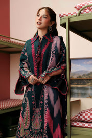 Maria B MBasics Embroidered Slub Khaddar Unstitched 3Pc Suit MB-CUSV15-02B