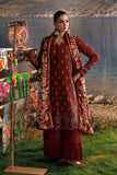 Maria B MBasics Embroidered Slub Khaddar Unstitched 3Pc Suit MB-CUSV15-03B