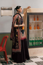 Maria B MBasics Embroidered Slub Khaddar Unstitched 3Pc Suit MB-CUSV15-05B