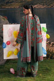Maria B MBasics Embroidered Slub Khaddar Unstitched 3Pc Suit MB-CUSV15-06A