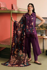 Maria B MBasics Embroidered Linen Unstitched 3Pc Suit MB-CUSV15-07A