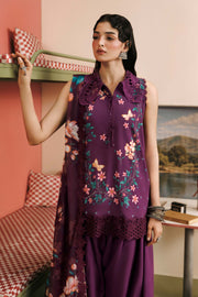 Maria B MBasics Embroidered Linen Unstitched 3Pc Suit MB-CUSV15-07A