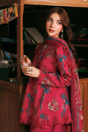 Maria B MBasics Embroidered Linen Unstitched 3Pc Suit MB-CUSV15-08B