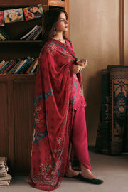 Maria B MBasics Embroidered Linen Unstitched 3Pc Suit MB-CUSV15-08B