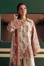Maria B MBasics Embroidered Linen Unstitched 3Pc Suit MB-CUSV15-10A