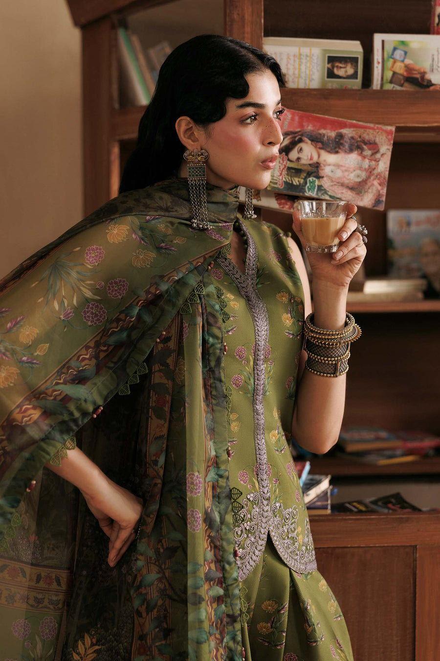 Maria B MBasics Embroidered Linen Unstitched 3Pc Suit MB-CUSV15-12A