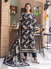 Maria.B M.Basics Elaheh Printed Lawn Unstitched 3Pc Suit MB-ELHV4-02