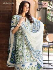 Maria.B M.Basics Elaheh Printed Lawn Unstitched 3Pc Suit MB-ELHV4-08