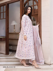 Maria.B M.Basics Elaheh Printed Lawn Unstitched 3Pc Suit MB-ELHV4-10