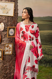 Maria.B M.Basics Embroidered Arabic Lawn Unstitched 3Pc Suit D-01B