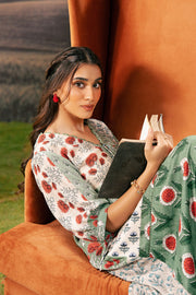 Maria.B M.Basics Embroidered Arabic Lawn Unstitched 3Pc Suit D-02B