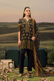 Maria.B M.Basics Embroidered Arabic Lawn Unstitched 3Pc Suit D-03B