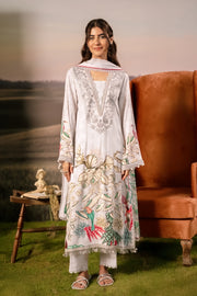 Maria.B M.Basics Embroidered Arabic Lawn Unstitched 3Pc Suit D-05A