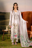 Maria.B M.Basics Embroidered Arabic Lawn Unstitched 3Pc Suit D-05A