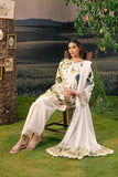Maria.B M.Basics Embroidered Arabic Lawn Unstitched 3Pc Suit D-07A