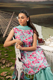 Maria.B M.Basics Embroidered Arabic Lawn Unstitched 3Pc Suit D-10A