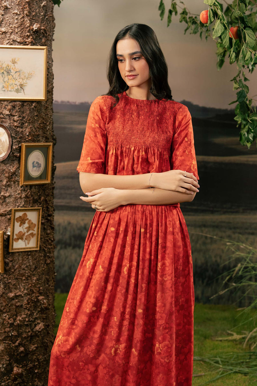 Maria.B M.Basics Embroidered Arabic Lawn Unstitched 3Pc Suit D-10B
