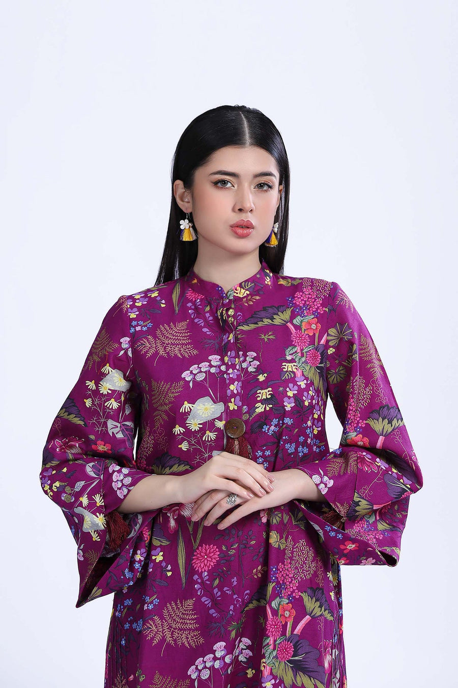 M.Basics by Maria.B Unstitched Printed Khaddar 1Pc Shirt MB-US23-201-A