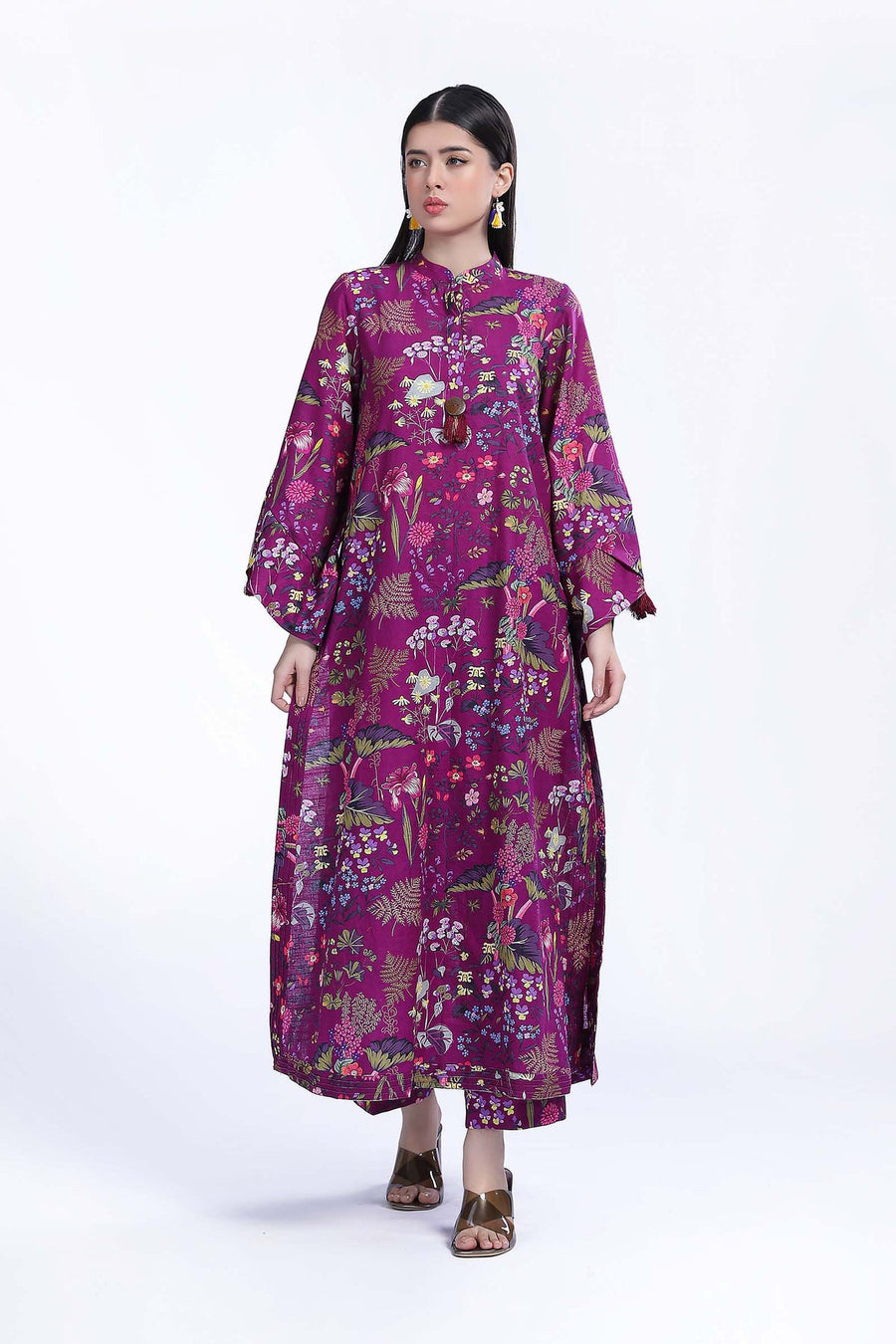 M.Basics by Maria.B Unstitched Printed Khaddar 1Pc Shirt MB-US23-201-A